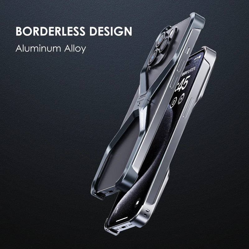 Aluminum Alloy Hollow Case for iPhone Series
