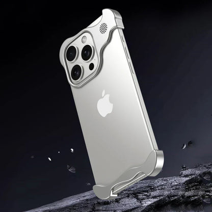 Titanium Frame Luxury Bumper Case for iPhone Series