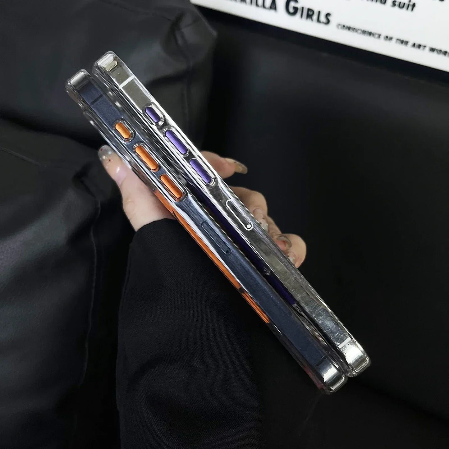 Transparent Armour Magsafe Case for iPhone Series