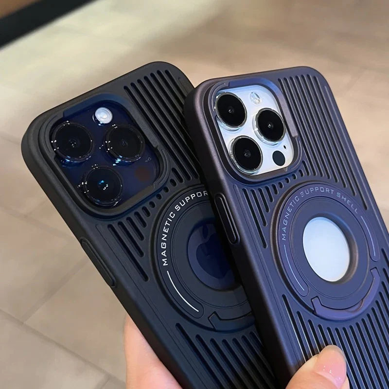 Airflow Magsafe Case with Stand For iPhone Series