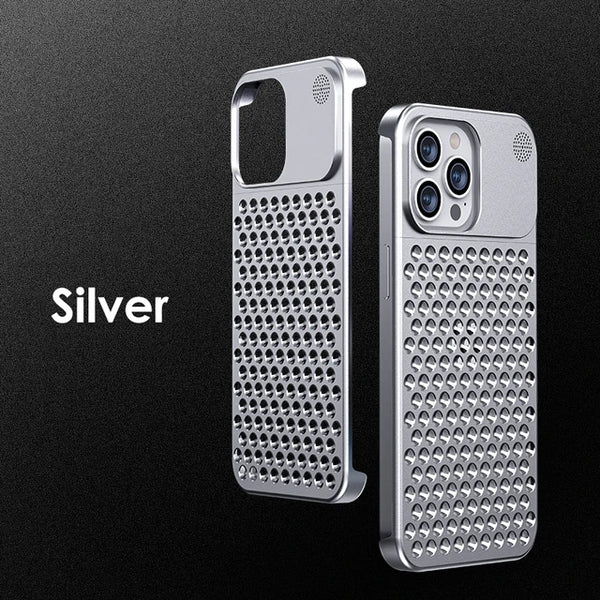 Metallic Hybrid TPU Aluminum Plating Case for iPhone Series