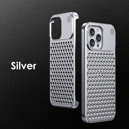 Metallic Hybrid TPU Aluminum Plating Case for iPhone Series