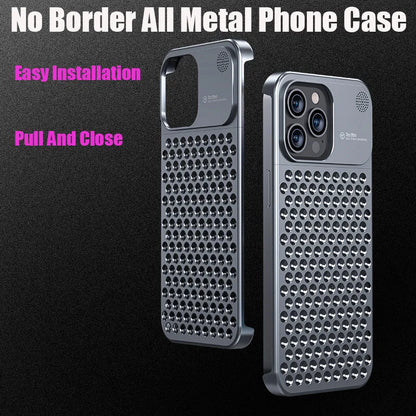 Metallic Hybrid TPU Aluminum Plating Case for iPhone Series