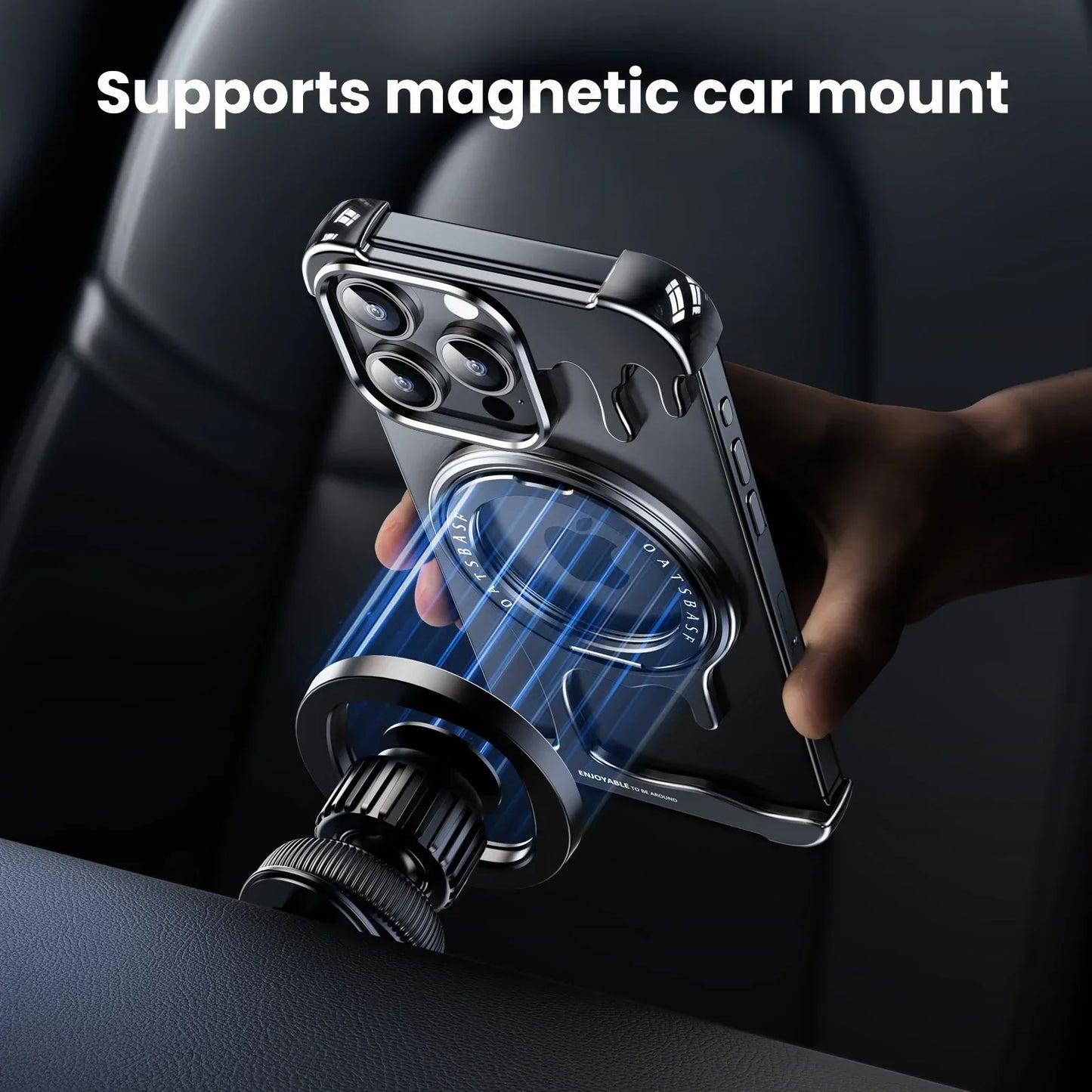 Droplet Metal Frameless Case for  iPhone Series