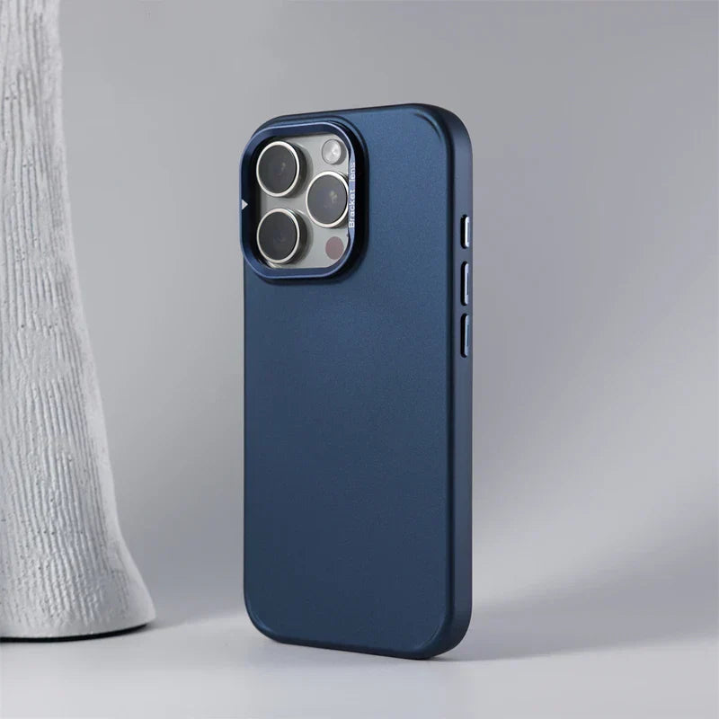Metal Lens Protection Kickstand Case- iPhone