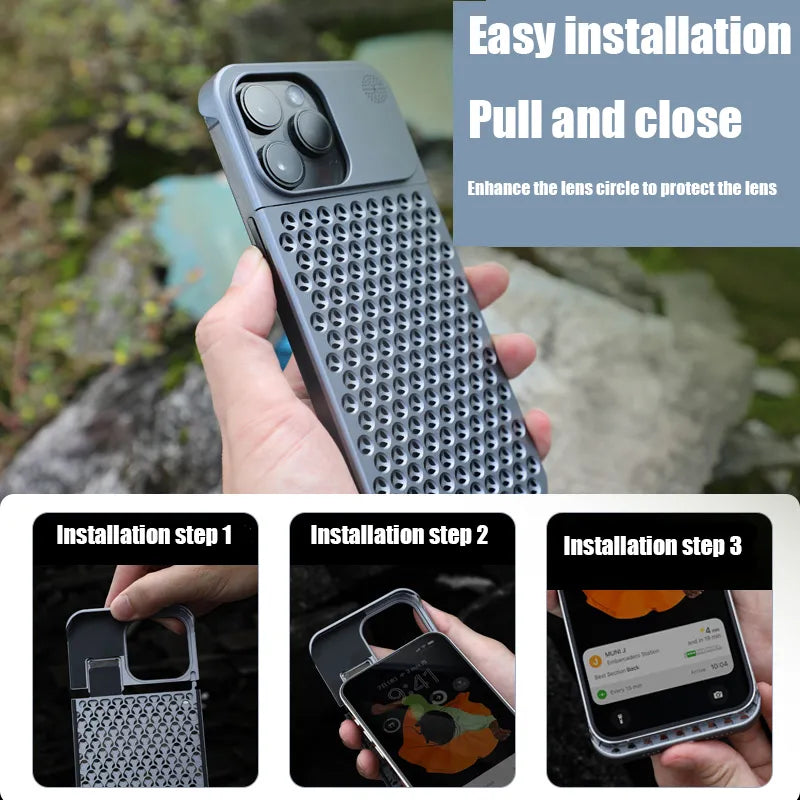 Metallic Hybrid TPU Aluminum Plating Case for iPhone Series