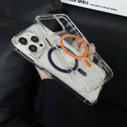 Transparent Armour Magsafe Case for iPhone Series