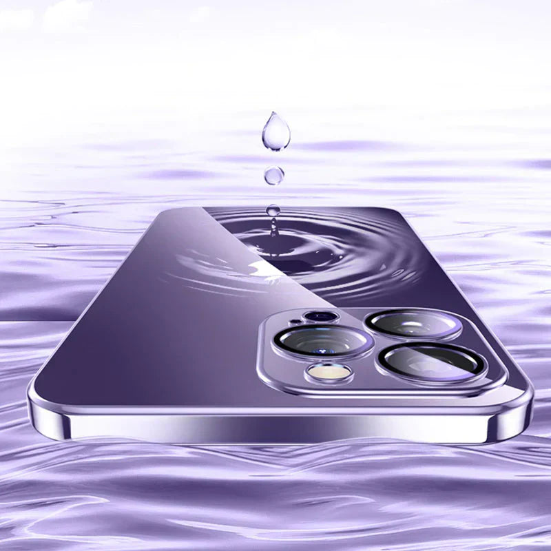 IPHONE 14 SERIES ELECTROPLATING  CASE WITH LENS PROTECTION