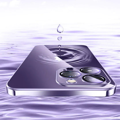 IPHONE 14 SERIES ELECTROPLATING  CASE WITH LENS PROTECTION