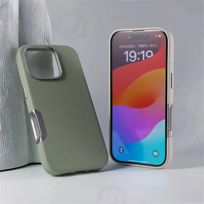 Classic Leather Magnet Shield- iPhone 16 Series