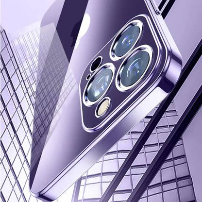 IPHONE 14 SERIES ELECTROPLATING  CASE WITH LENS PROTECTION