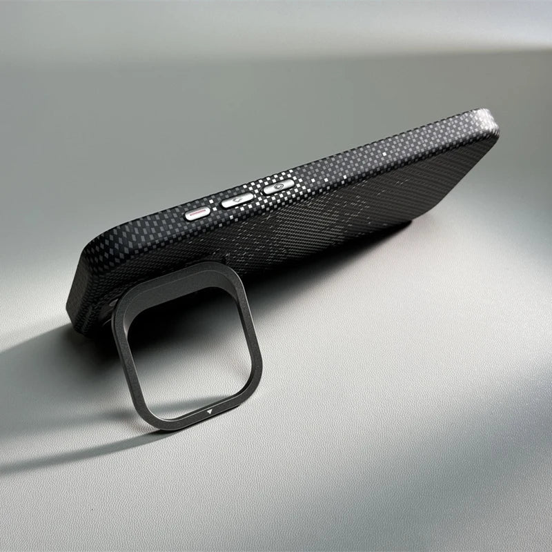 Mountain Texture Kickstand Case for iPhone Series