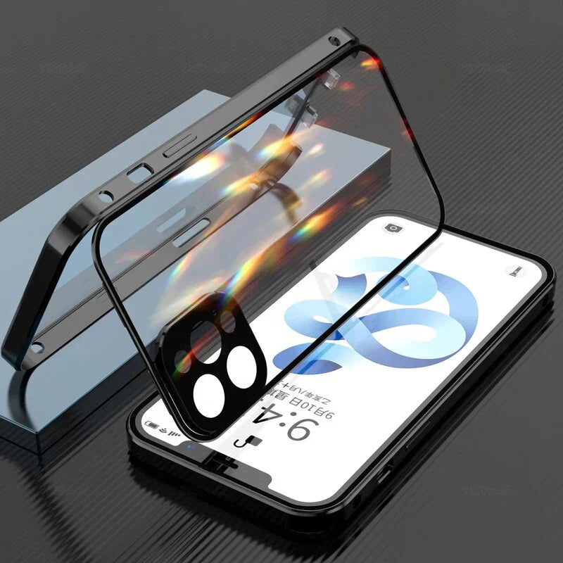 Full Protection Glass Case Screen Protector - iPhone Series