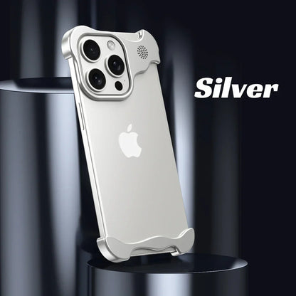 Titanium Frame Luxury Bumper Case for iPhone Series