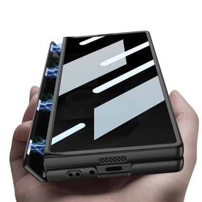 Full Protection Kickstand Case With Privacy Screen For Samsung Galaxy Z Fold 6