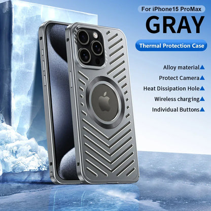 Alloy Heat Dissipation Case for iPhone Series