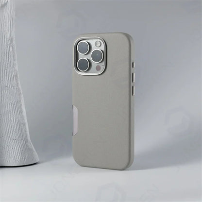 Classic Leather Magnet Shield- iPhone 16 Series