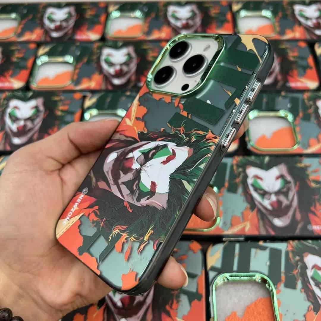 Graphic Joker Pattern Case for iPhone Series