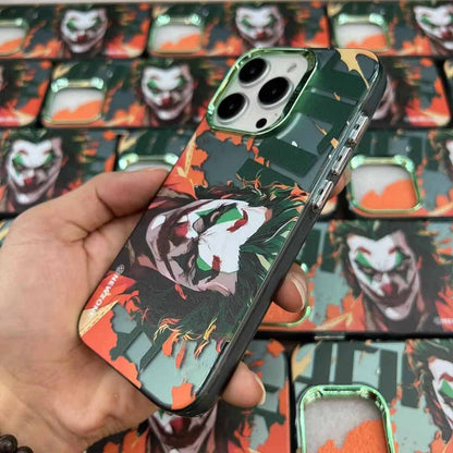Graphic Joker Pattern Case for iPhone Series