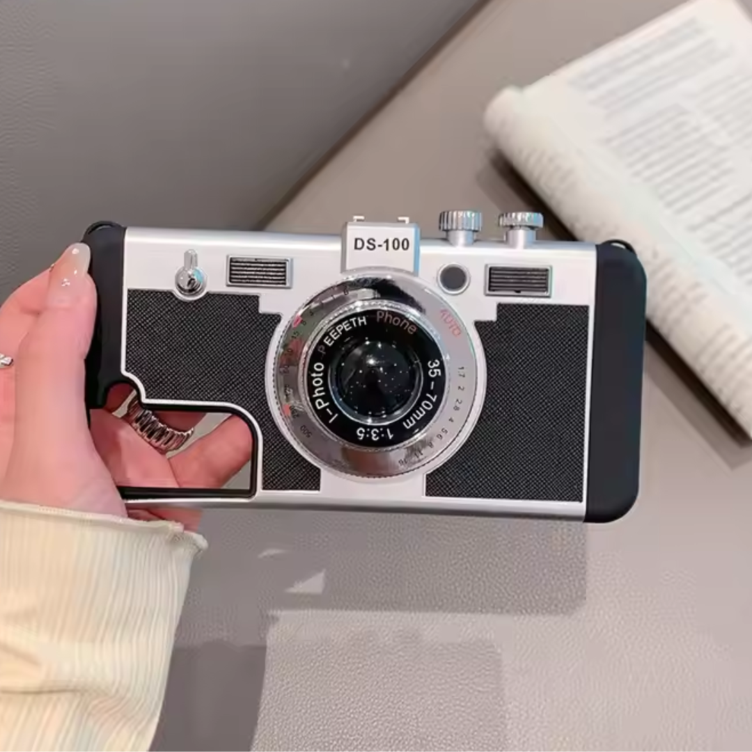 3D Retro Vintage Camera Case for Samsung Series