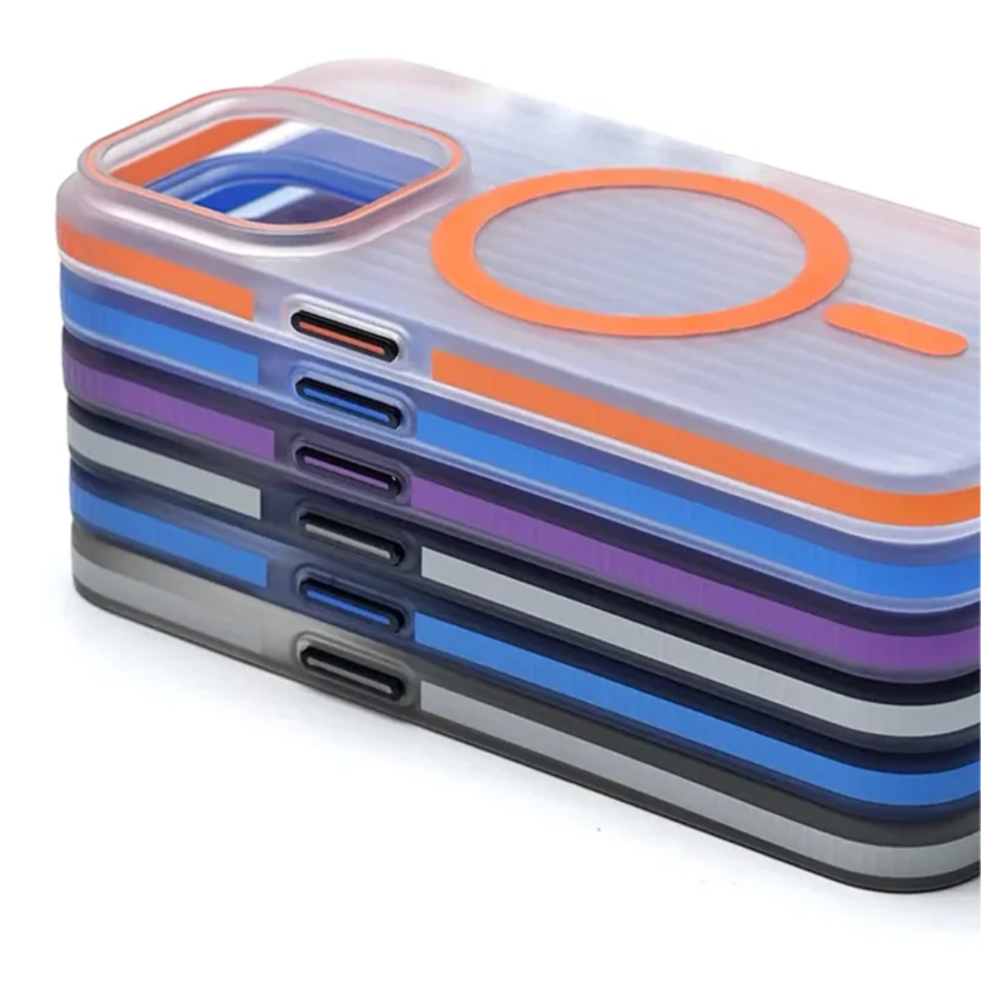 Matte Forested Plating Magsafe Hard Case- iPhone