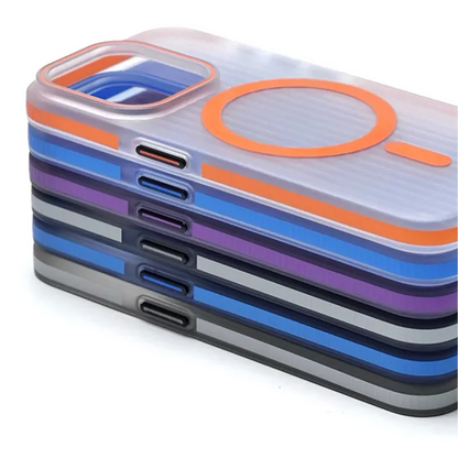 Matte Forested Plating Magsafe Hard Case- iPhone