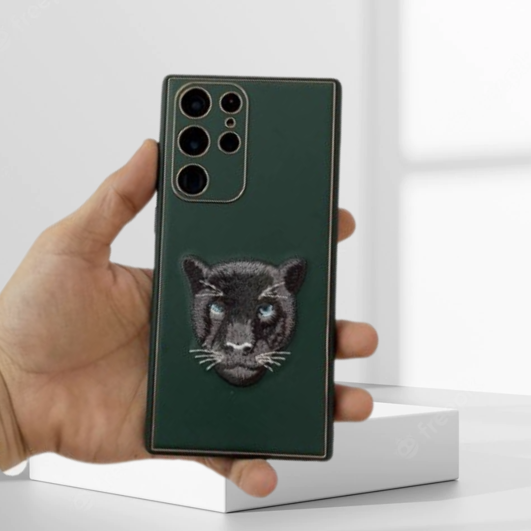 Galaxy S22 Ultra Premium Embroidered  Case