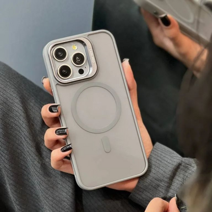 Metal Bracket Magnetic Kickstand Case- iPhone