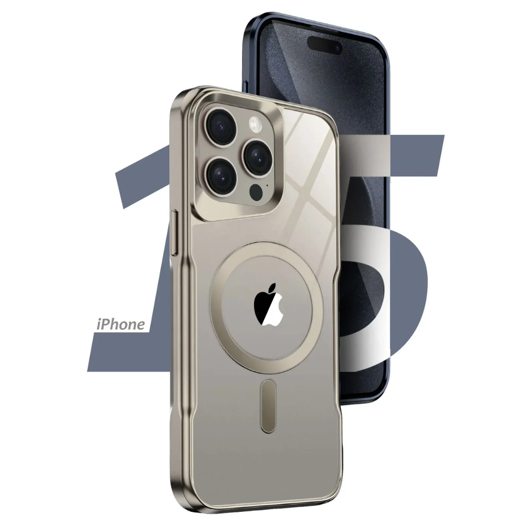 Luxury Plating Magnetic Case for iPhone Series