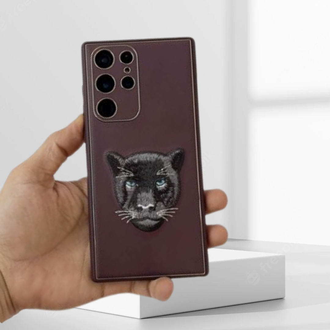 Galaxy S22 Ultra Premium Embroidered  Case