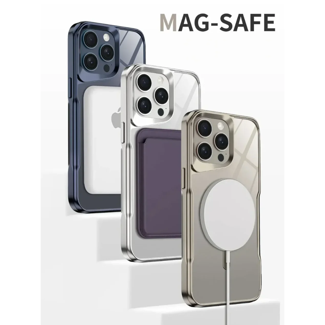 Luxury Plating Magnetic Case for iPhone Series
