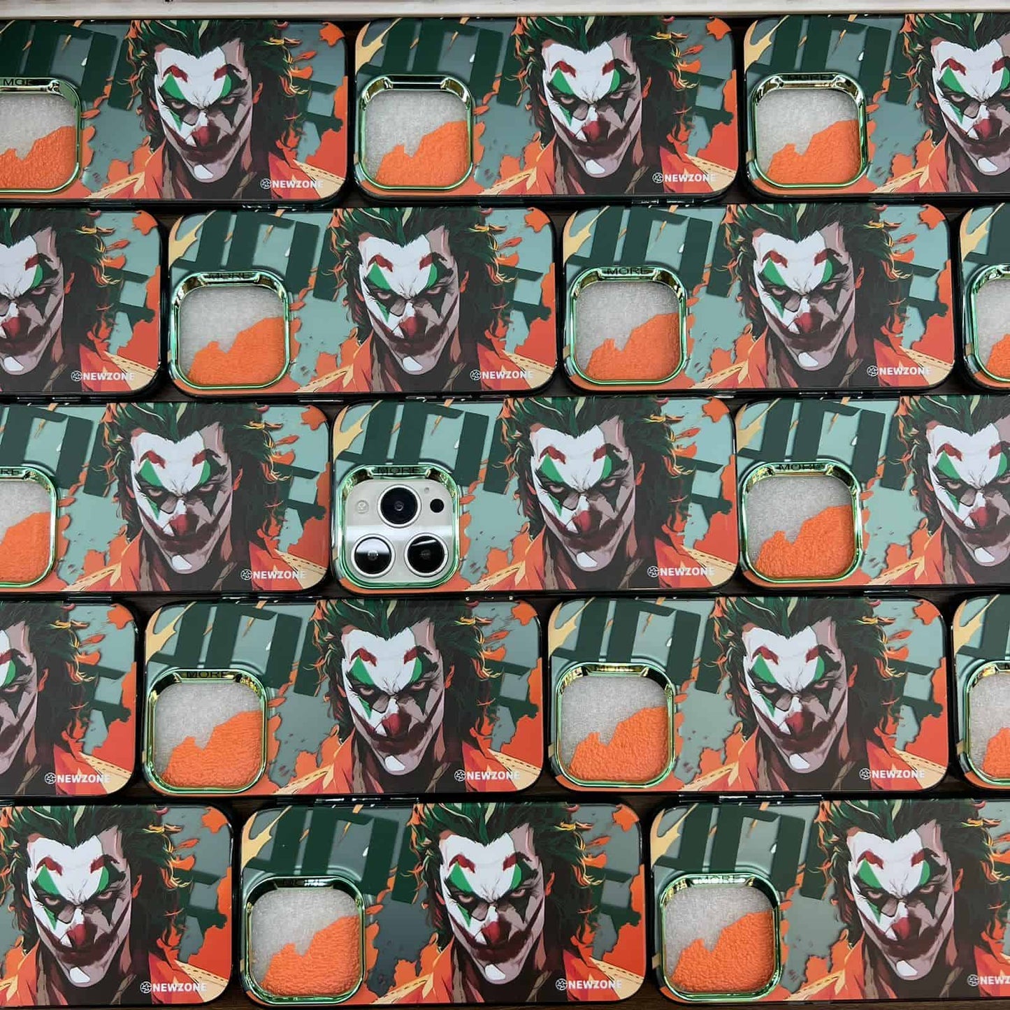 Graphic Joker Pattern Case for iPhone Series
