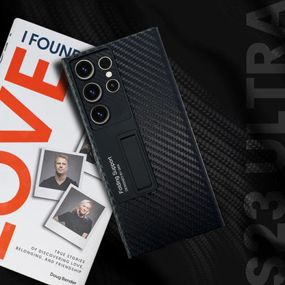 Galaxy S Series  Protective Standing Leather Cover With S Pen Slot