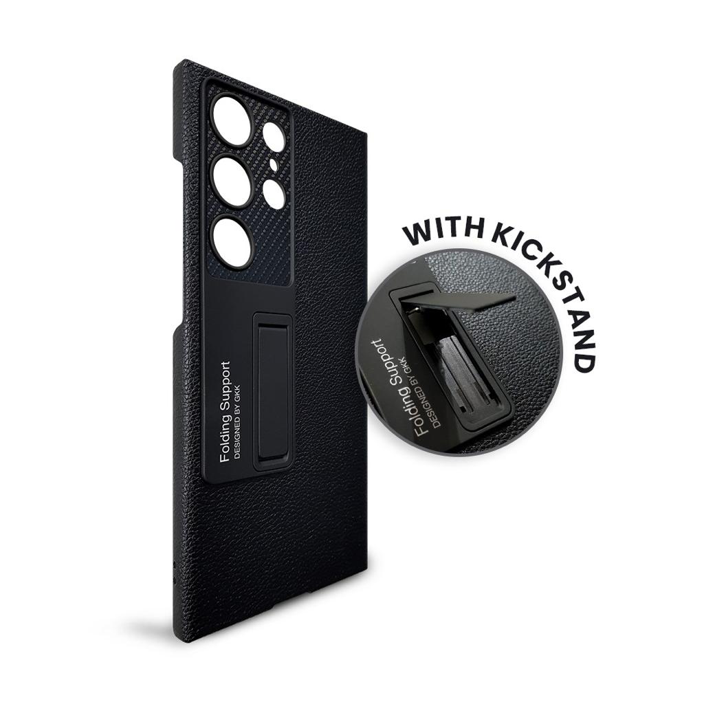 Galaxy S Series  Protective Standing Leather Cover With S Pen Slot