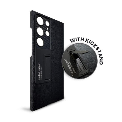 Galaxy S Series  Protective Standing Leather Cover With S Pen Slot