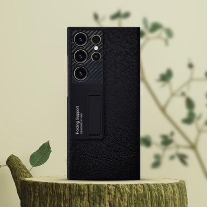 Galaxy S Series  Protective Standing Leather Cover With S Pen Slot