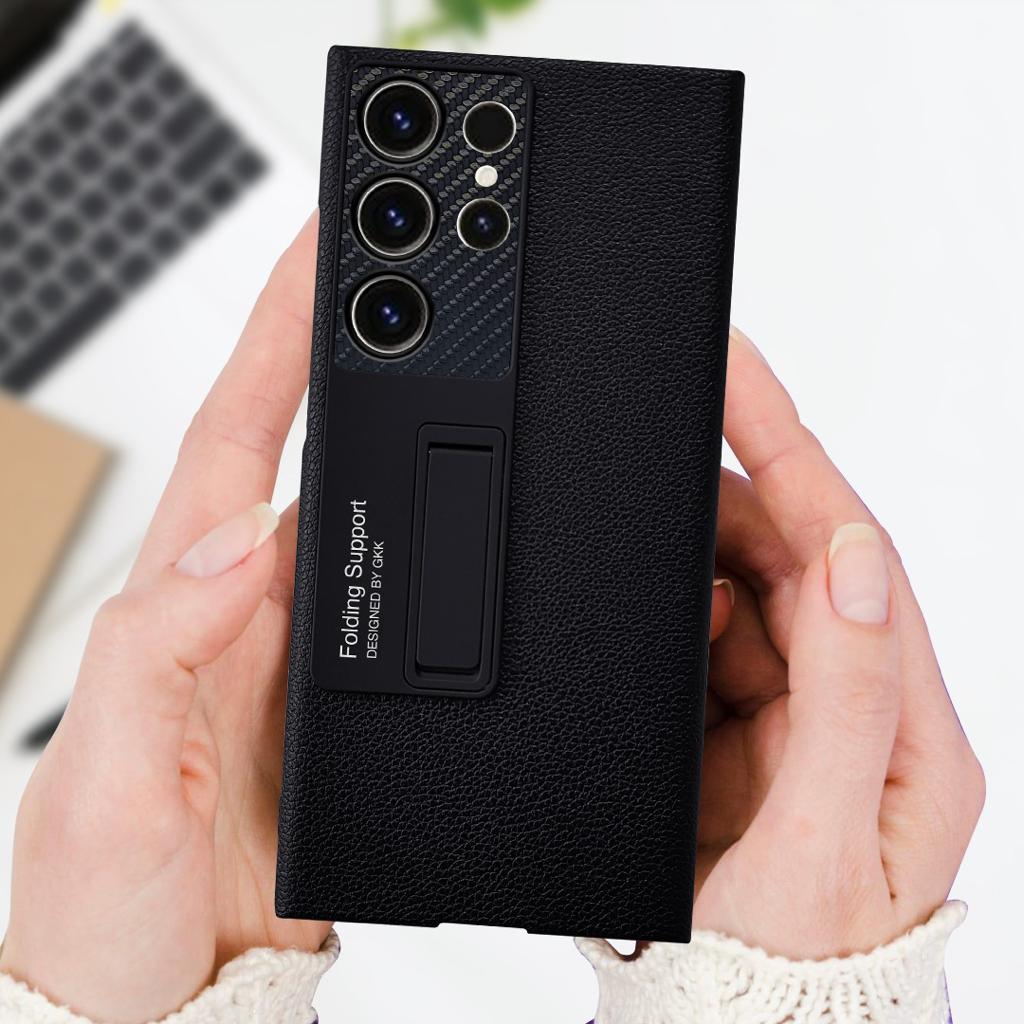 Galaxy S Series  Protective Standing Leather Cover With S Pen Slot