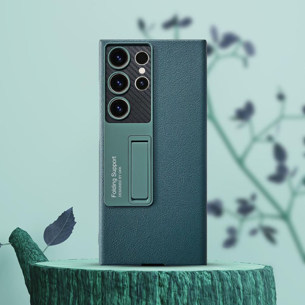 Galaxy S Series  Protective Standing Leather Cover With S Pen Slot