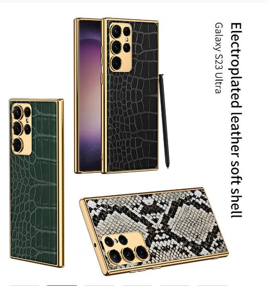 Luxury Leather Case For Samsung Galaxy S23 Series