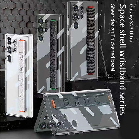 Elastic Wristband Holder Case For Galaxy S23 Ultra