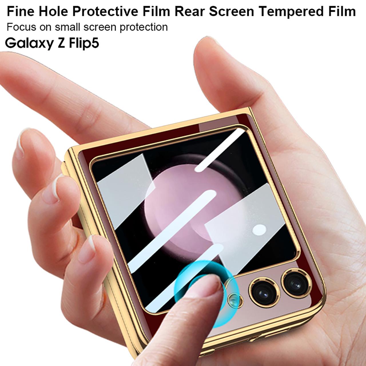 Samsung Galaxy Z Flip 5 Deer Pattern With Front Glass Case