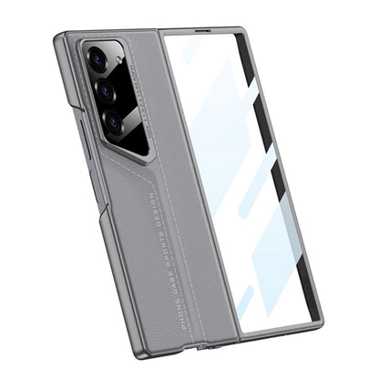 Full Protection Leather Case & Screen Glass For Galaxy Z Fold 6