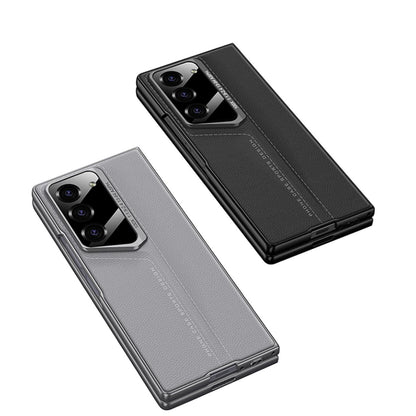 Full Protection Leather Case & Screen Glass For Galaxy Z Fold 6