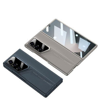 Full Protection Leather Case & Screen Glass For Galaxy Z Fold 6