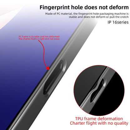 Matte Finish Protective TPU Back Case- iPhone