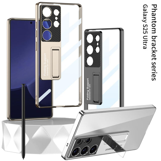 Transparent Bracket Case For Galaxy S25 Ultra