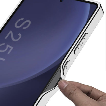Electroplated Leather Classic Pro Case For Galaxy S25 Ultra
