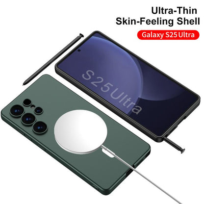 Shockproof Magsafe Matte Soft Silicon Case- Samsung