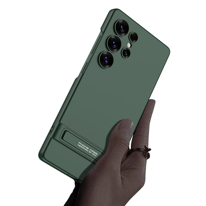 Shockproof Ultra Matte Stand Case For Galaxy S25 Ultra