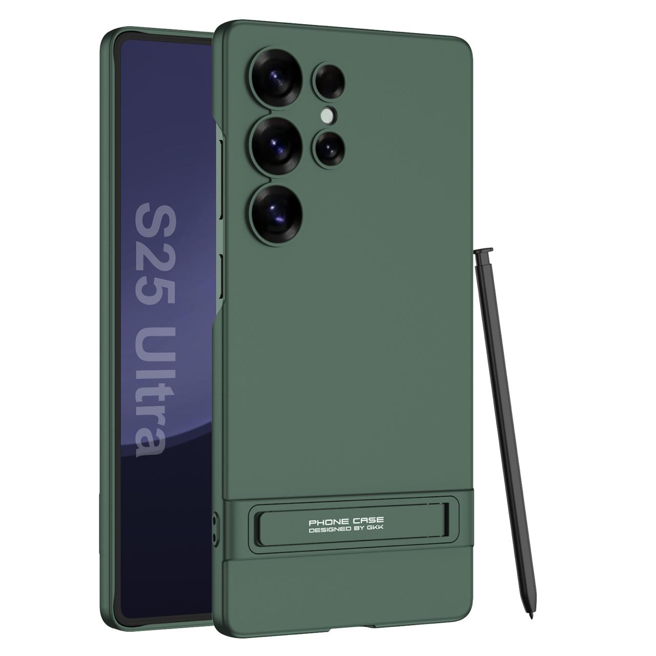 Shockproof Ultra Matte Stand Case For Galaxy S25 Ultra